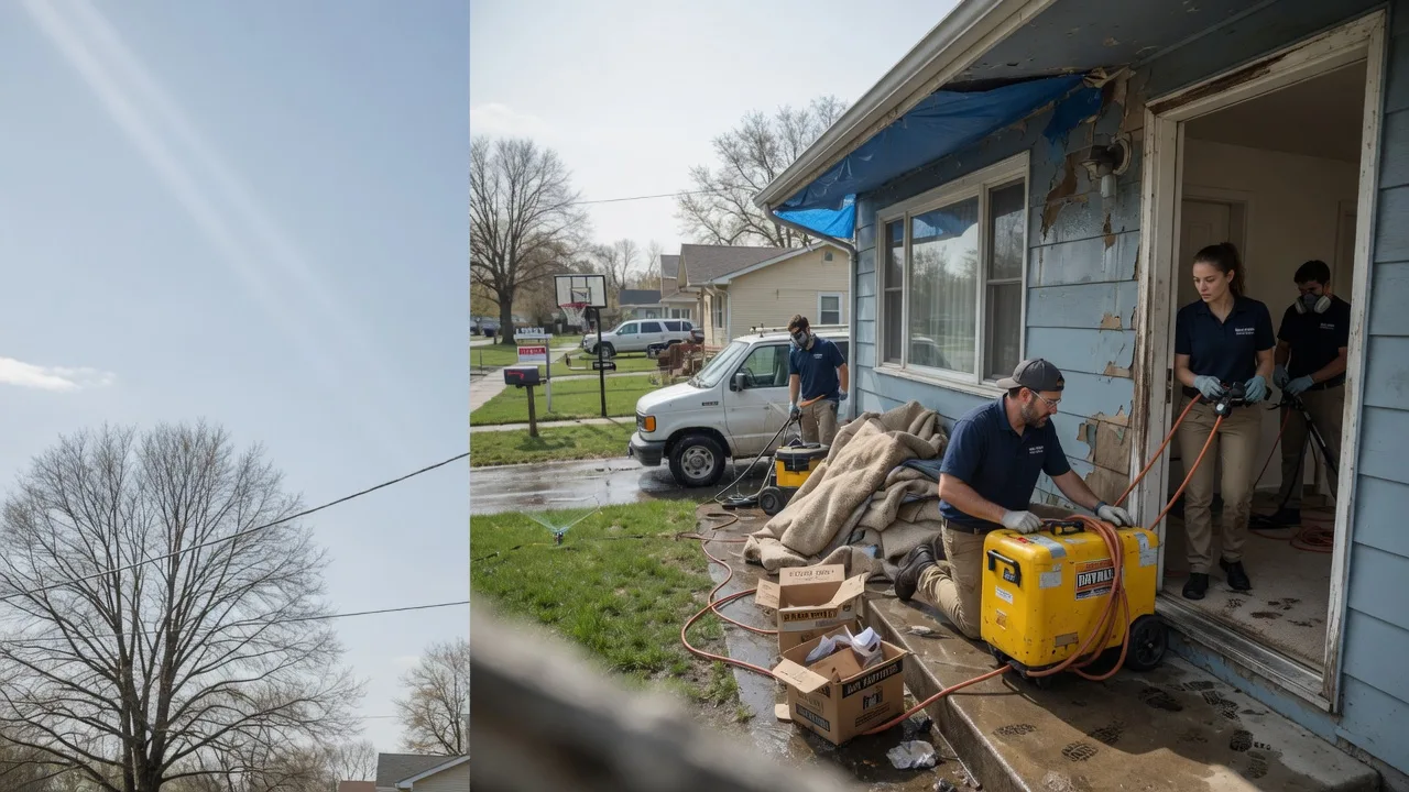 Basement Flood Cleanup in Burley, ID near me